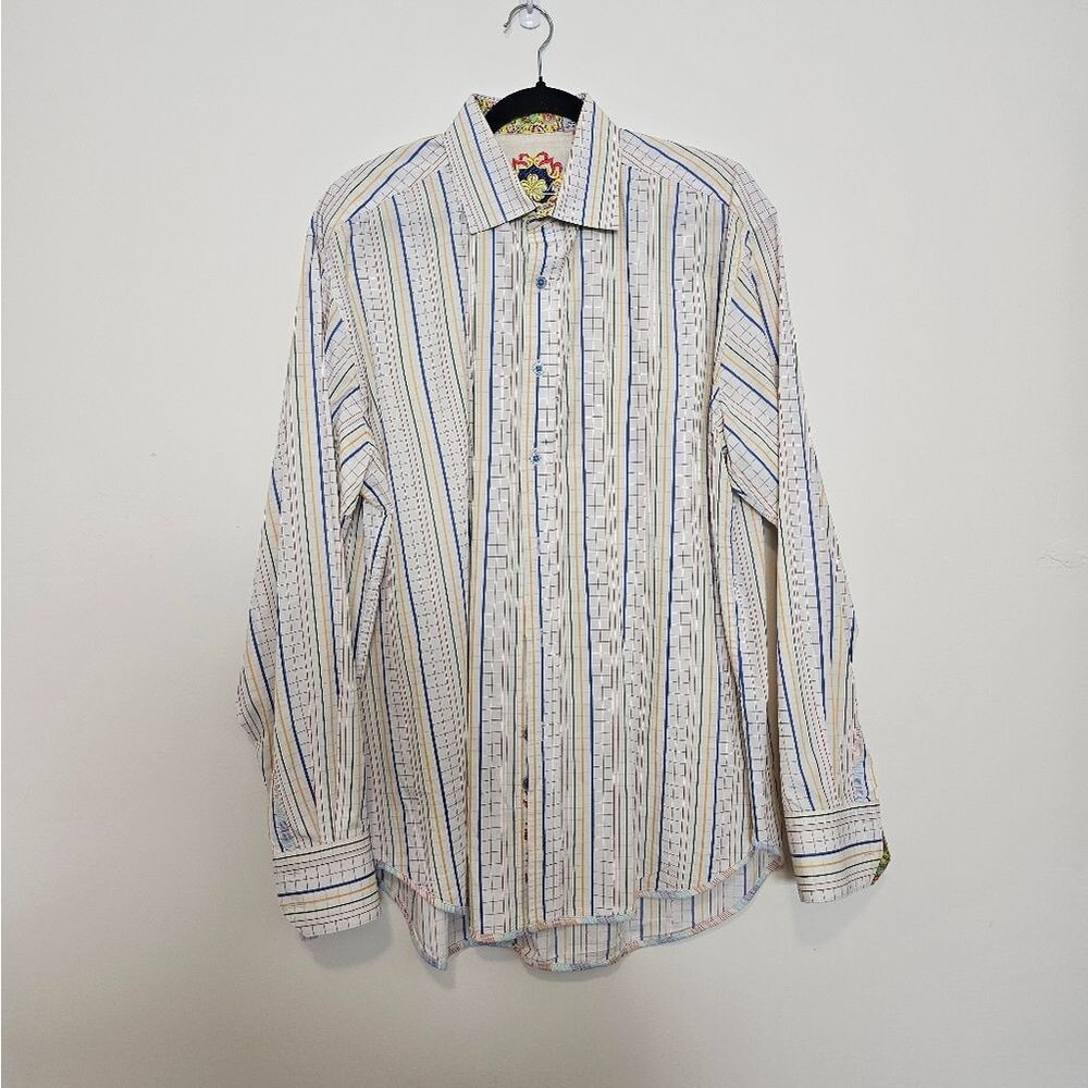 Robert Graham Designer Button Down Shirt